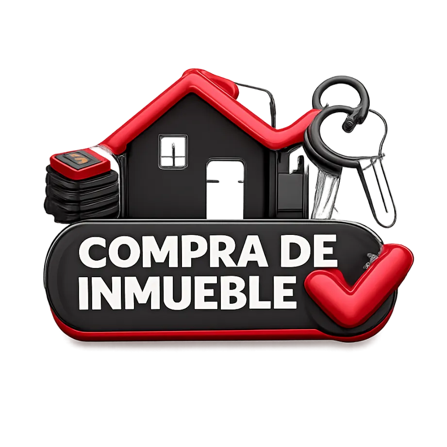 Icon: Casa con llaves al lado y fichas de moneda reflejando compra.